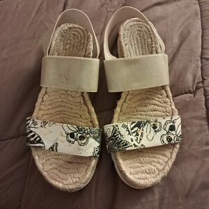 *Final Price* Desigual Sandals Women's 7.5/8 Espadrilles Artsy Summer Boho